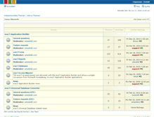Tablet Screenshot of forum.optadata.com